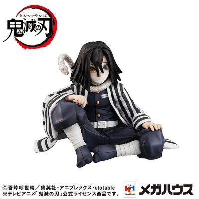 DEMON SLAYER OBANAI IGURO PALM SIZE GEM STATUA FIGURE MEGAHOUSE