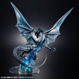 MEGAHOUSE YU-GI-OH! BLUE EYES WHITE DRAGON HOLOGRAPHIC STATUE 28CM FIGURE