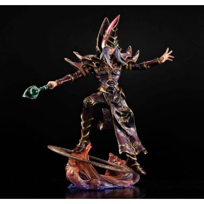 MEGAHOUSE YU-GI-OH! DARK MAGICIAN DUEL OF THE MAGICIAN STATUE 23CM FIGURE
