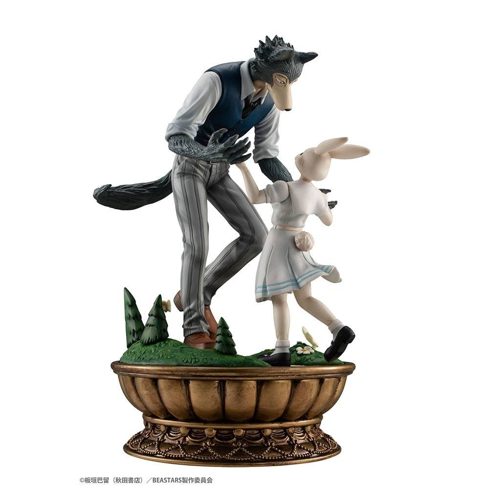 MEGAHOUSE BEASTARS LEGOSHI AND HARU 23CM STATUE FIGURE