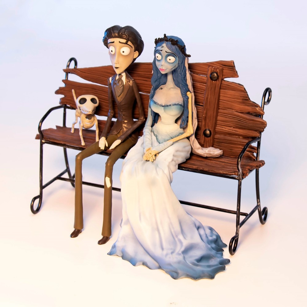 SD TOYS THE CORPSE BRIDE STATUE FIGURES SET
