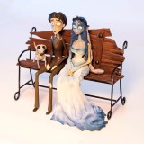 SD TOYS THE CORPSE BRIDE STATUE FIGURES SET