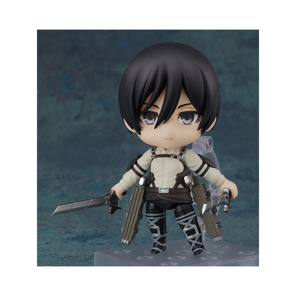 ATTACK ON TITAN MIKASA ACKERMAN FINAL SEASON NENDOROID ACTION FIGURE GOOD SMILE COMPANY