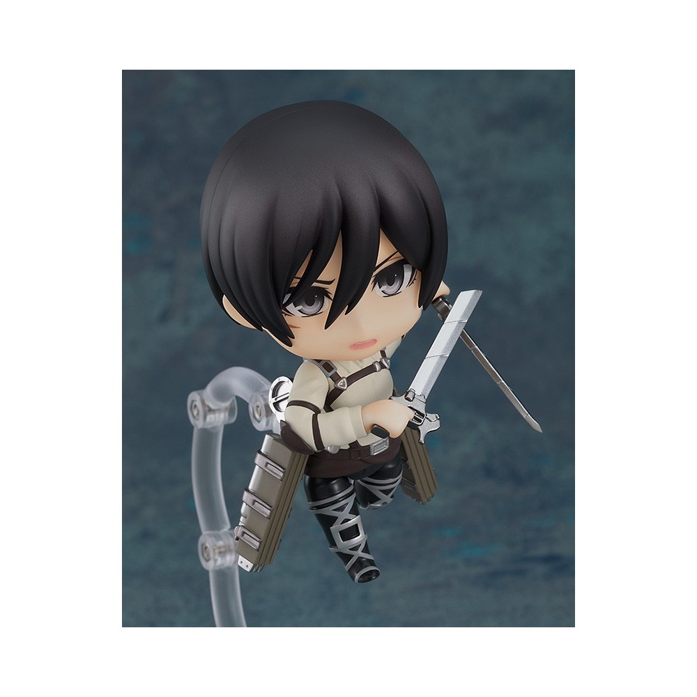 ATTACK ON TITAN MIKASA ACKERMAN FINAL SEASON NENDOROID ACTION FIGURE GOOD SMILE COMPANY