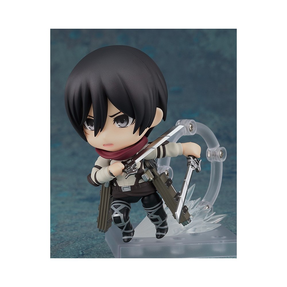 ATTACK ON TITAN MIKASA ACKERMAN FINAL SEASON NENDOROID ACTION FIGURE GOOD SMILE COMPANY