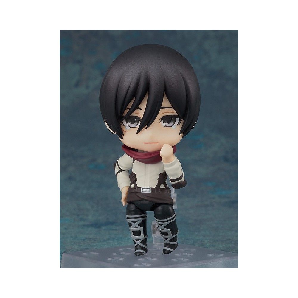 ATTACK ON TITAN MIKASA ACKERMAN FINAL SEASON NENDOROID ACTION FIGURE GOOD SMILE COMPANY