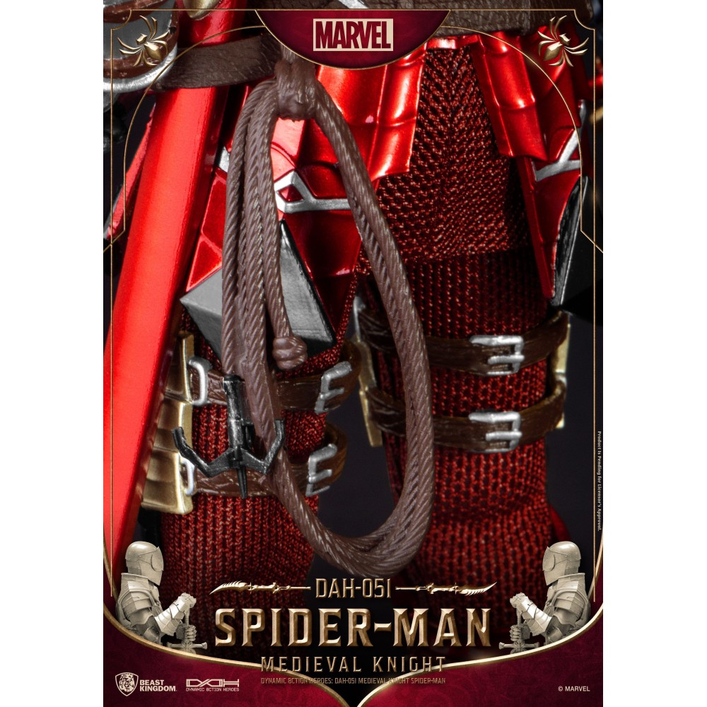 SPIDER-MAN MEDIEVAL KNIGHT DAH-051 ACTION FIGURE BEAST KINGDOM