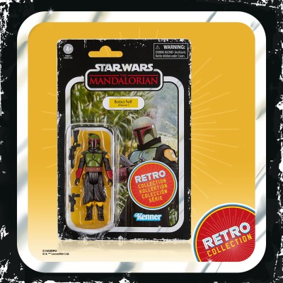 HASBRO STAR WARS RETRO COLLECTION THE MANDALORIAN BOBA FETT ACTION FIGURE