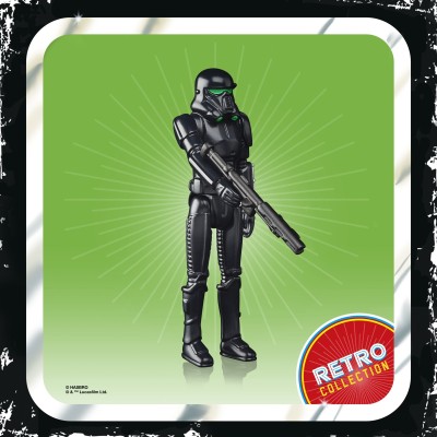 HASBRO STAR WARS RETRO COLLECTION IMPERIAL DEATH TROOPER THE MANDALORIAN ACTION FIGURE
