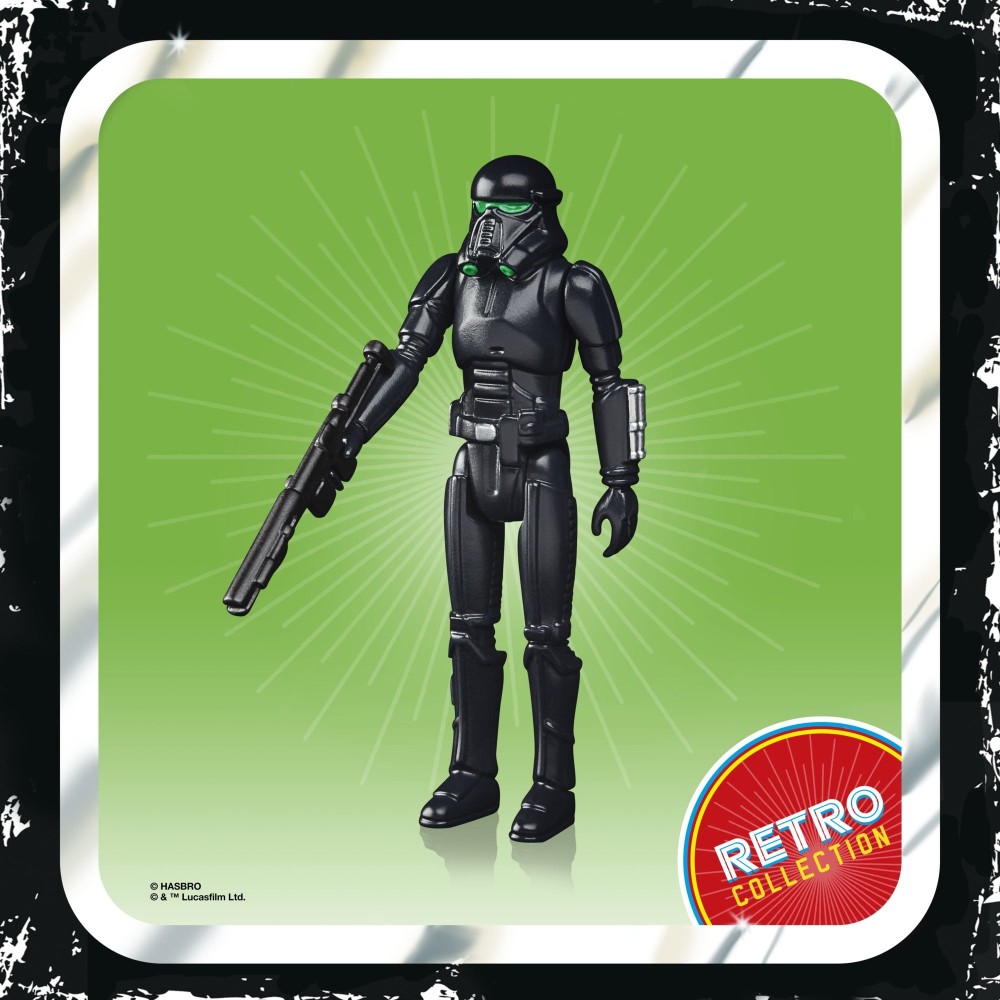 HASBRO STAR WARS RETRO COLLECTION IMPERIAL DEATH TROOPER THE MANDALORIAN ACTION FIGURE