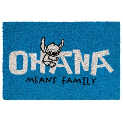 LILO AND STITCH OHANA MEANS FAMILY DOORMAT ZERBINO 40X60CM GRUPO ERIK