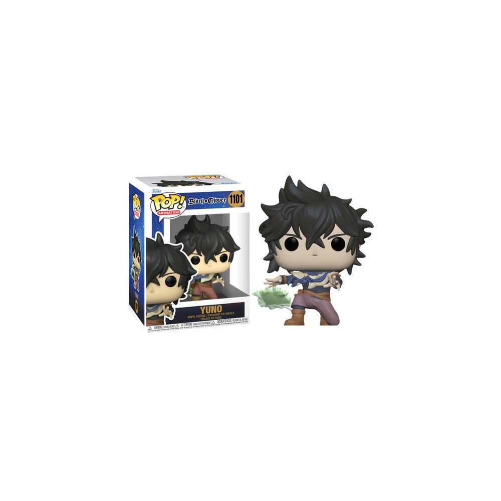 FUNKO FUNKO POP! BLACK CLOVER YUNO BOBBLE HEAD KNOCKER FIGURE