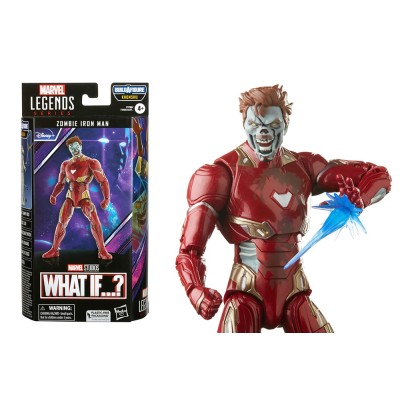 MARVEL LEGENDS WHAT IF ZOMBIE IRON MAN ACTION FIGURE HASBRO