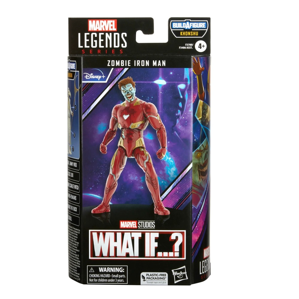 MARVEL LEGENDS WHAT IF ZOMBIE IRON MAN ACTION FIGURE HASBRO