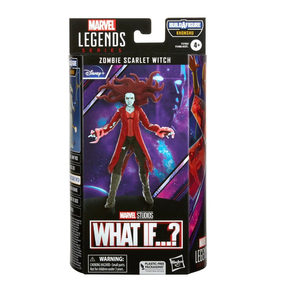 MARVEL LEGENDS WHAT IF ZOMBIE SCARLET WITCH ACTION FIGURE HASBRO