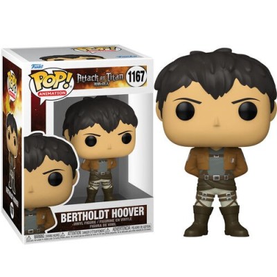 FUNKO POP! ATTACK ON TITAN BERTHOLDT HOOVER BOBBLE HEAD KNOCKER FIGURE FUNKO