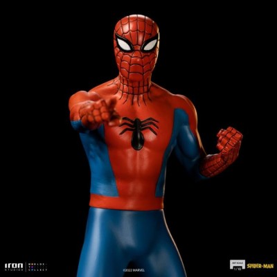 SPIDER-MAN ANIMATED 60'S ART SCALE 1/10 STATUA FIGURE IRON STUDIOS