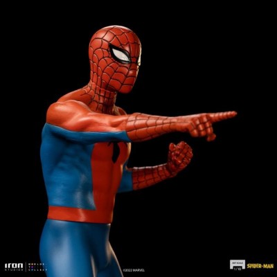 IRON STUDIOS SPIDER-MAN ANIMATED 60'S ART SCALE 1/10 STATUE FIGURE