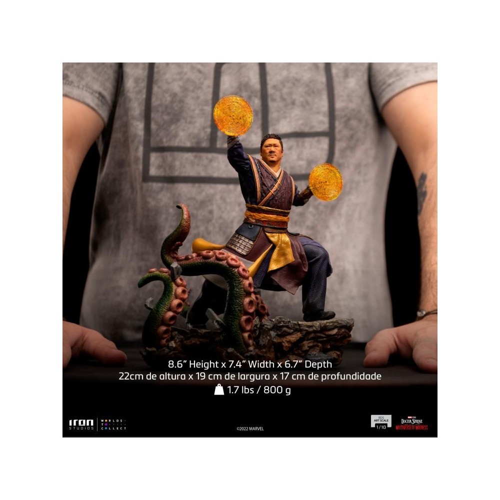 DOCTOR STRANGE IN THE MULTIVERSE OF MADNESS WONG BDS ART SCALE 1/10 STATUA FIGURE IRON STUDIOS