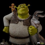IRON STUDIOS SHREK AND DONKEY ART SCALE 1/10 STATUE FIGURE
