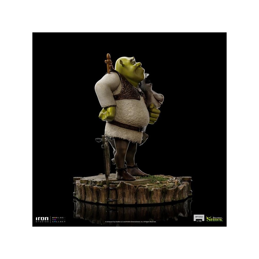 SHREK AND DONKEY ART SCALE 1/10 STATUA FIGURE IRON STUDIOS