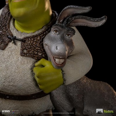 SHREK AND DONKEY ART SCALE 1/10 STATUA FIGURE IRON STUDIOS