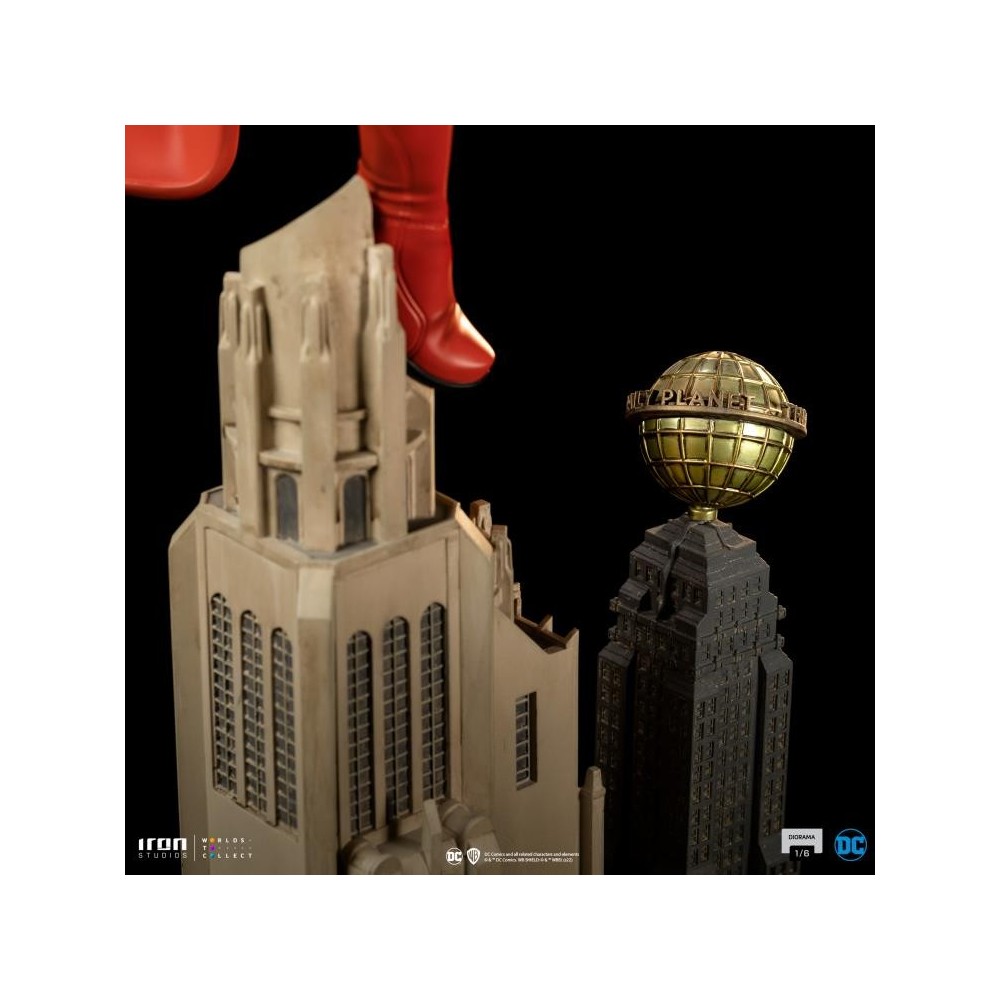 IRON STUDIOS SUPERMAN AND LOIS LANE DIORAMA 1/6 STATUE FIGURE