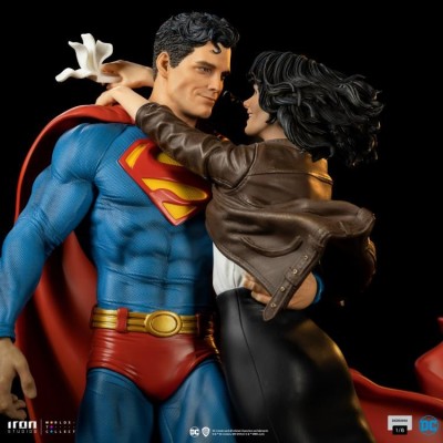 SUPERMAN AND LOIS LANE DIORAMA 1/6 STATUA FIGURE IRON STUDIOS