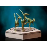 IRON STUDIOS JURASSIC WORLD COMPSOGNATHUS STATUE ICONS FIGURE