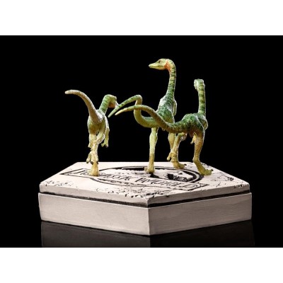 IRON STUDIOS JURASSIC WORLD COMPSOGNATHUS STATUE ICONS FIGURE