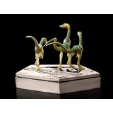 IRON STUDIOS JURASSIC WORLD COMPSOGNATHUS STATUE ICONS FIGURE