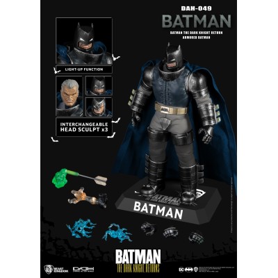 BATMAN THE DARK KNIGHT RETURNS DAH-049 ARMORED BATMAN ACTION FIGURE BEAST KINGDOM