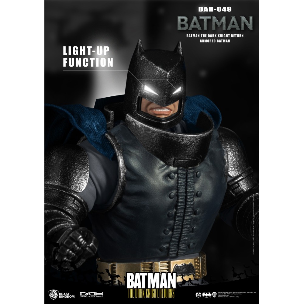 BATMAN THE DARK KNIGHT RETURNS DAH-049 ARMORED BATMAN ACTION FIGURE BEAST KINGDOM