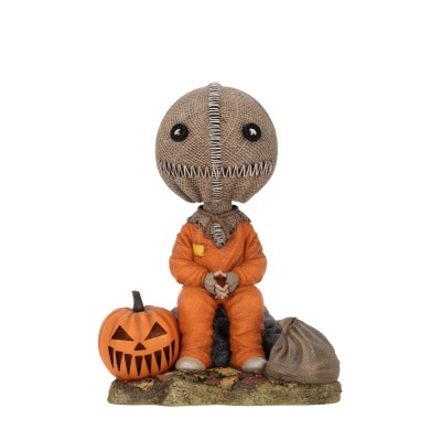 TRICK R TREAT SAM HEADKNOCKER BOBBLE HEAD FIGURE NECA