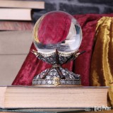 NEMESIS NOW HARRY POTTER WAND CRYSTAL BALL AND HOLDER REPLICA