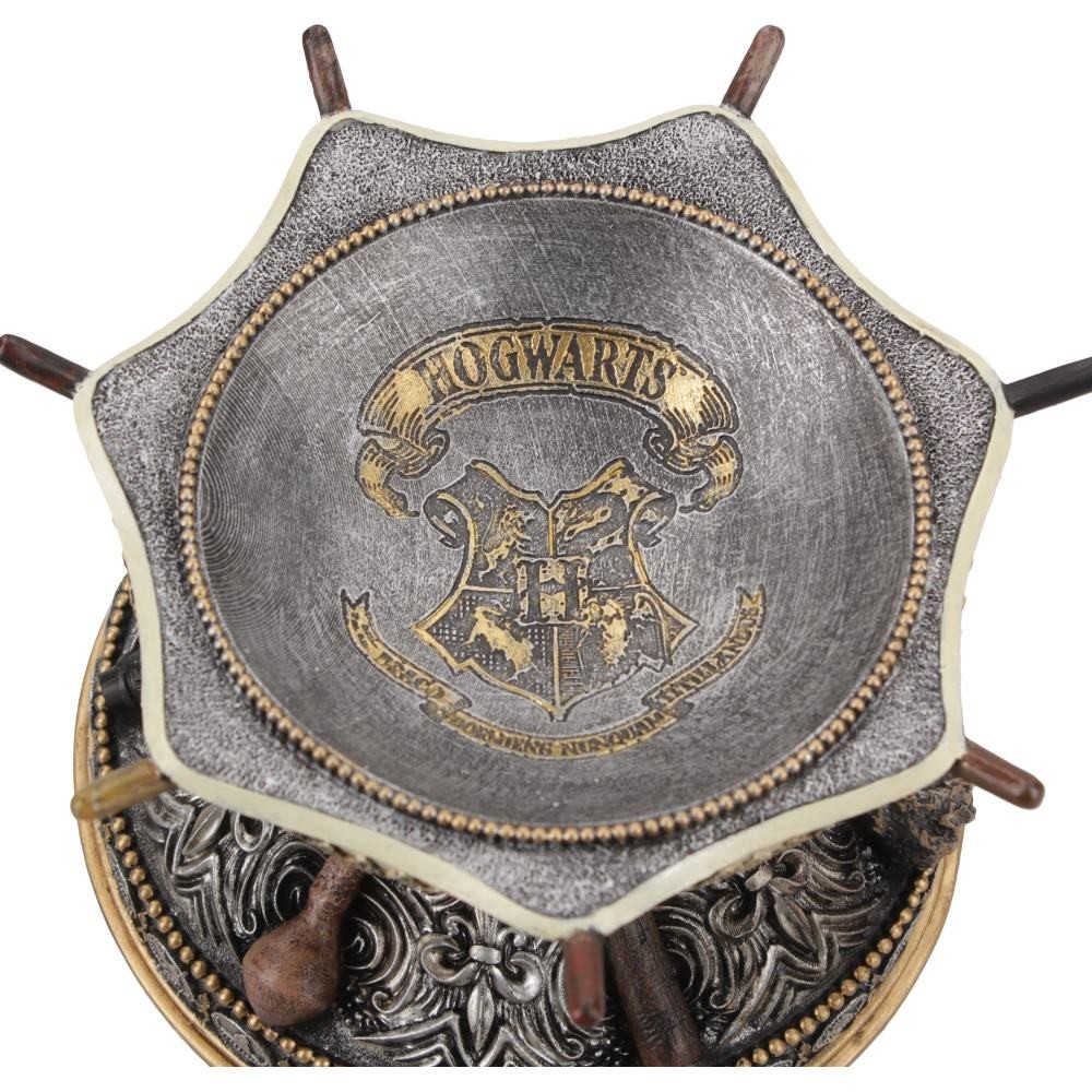 NEMESIS NOW HARRY POTTER WAND CRYSTAL BALL AND HOLDER REPLICA