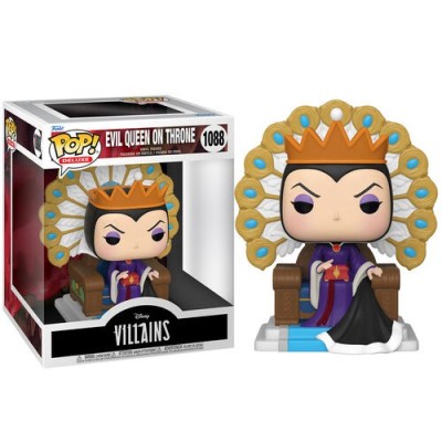 FUNKO FUNKO POP! DISNEY VILLAINS EVIL QUEEN ON THRONE BOBBLE HEAD KNOCKER FIGURE