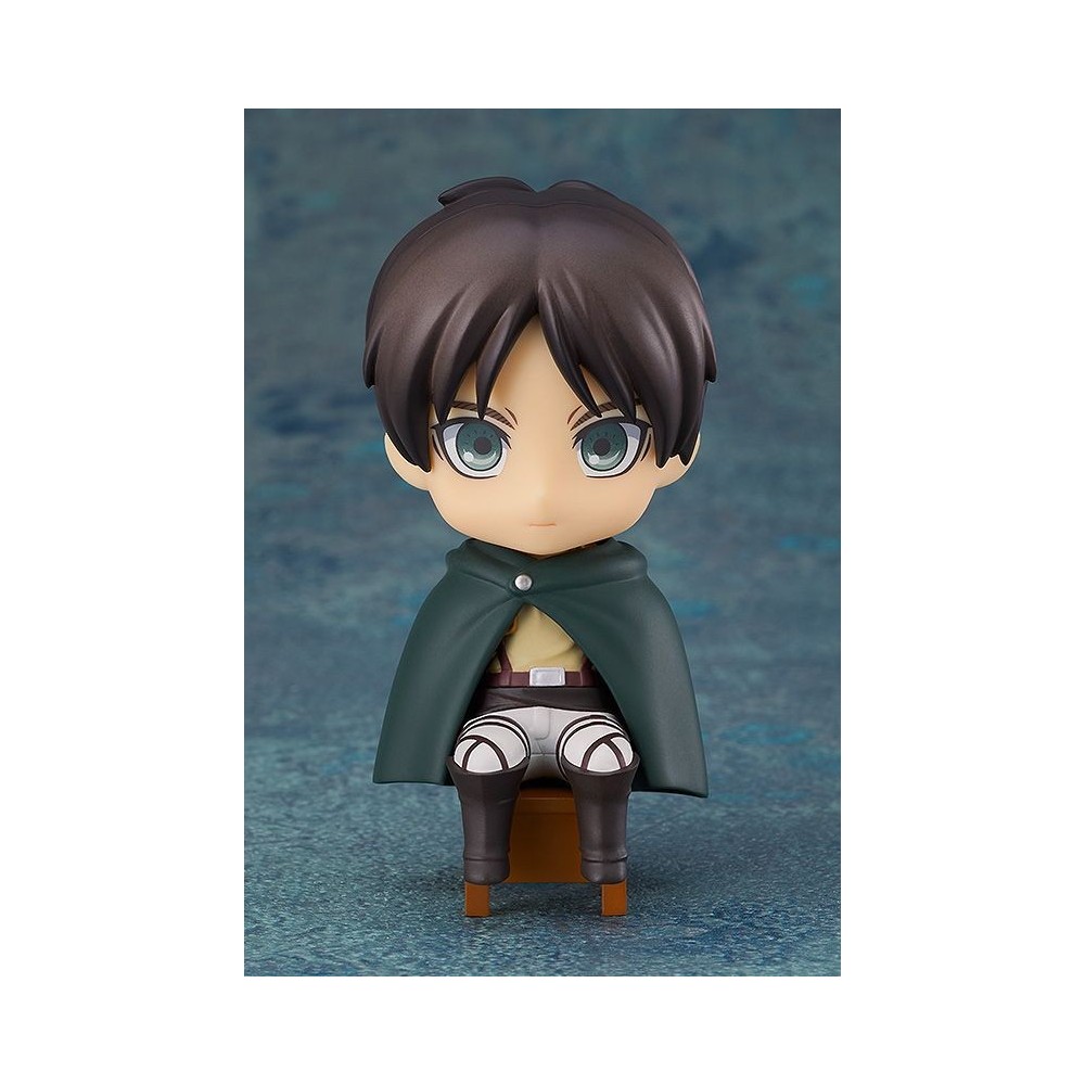ATTACK ON TITAN EREN YEAGER NENDOROID SWACCHAO FIGURE GOOD SMILE COMPANY
