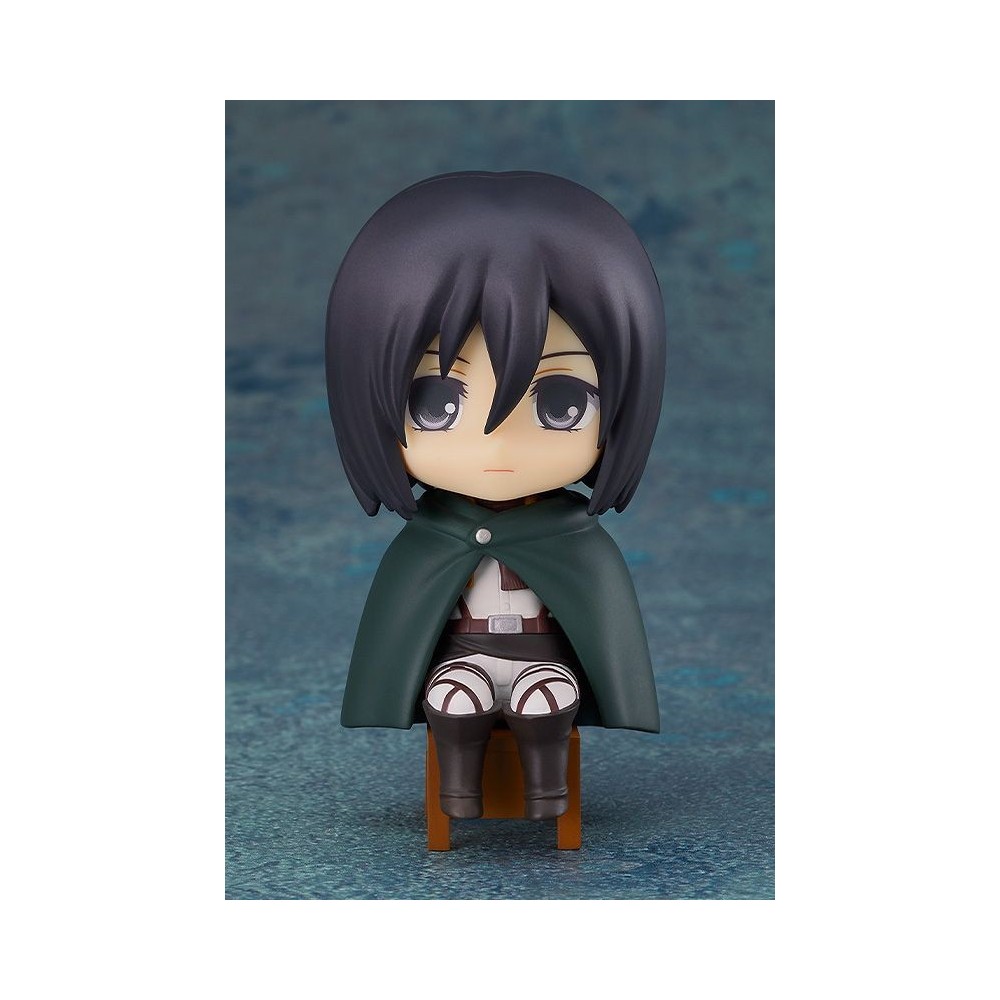 GOOD SMILE COMPANY ATTACK ON TITAN MIKASA ACKERMAN NENDOROID SWACCHAO FIGURE