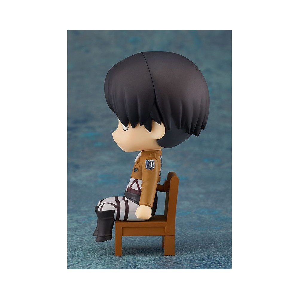 GOOD SMILE COMPANY ATTACK ON TITAN LEVI ACKERMAN NENDOROID SWACCHAO FIGURE