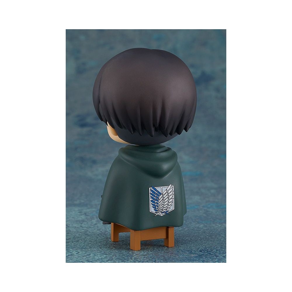 GOOD SMILE COMPANY ATTACK ON TITAN LEVI ACKERMAN NENDOROID SWACCHAO FIGURE