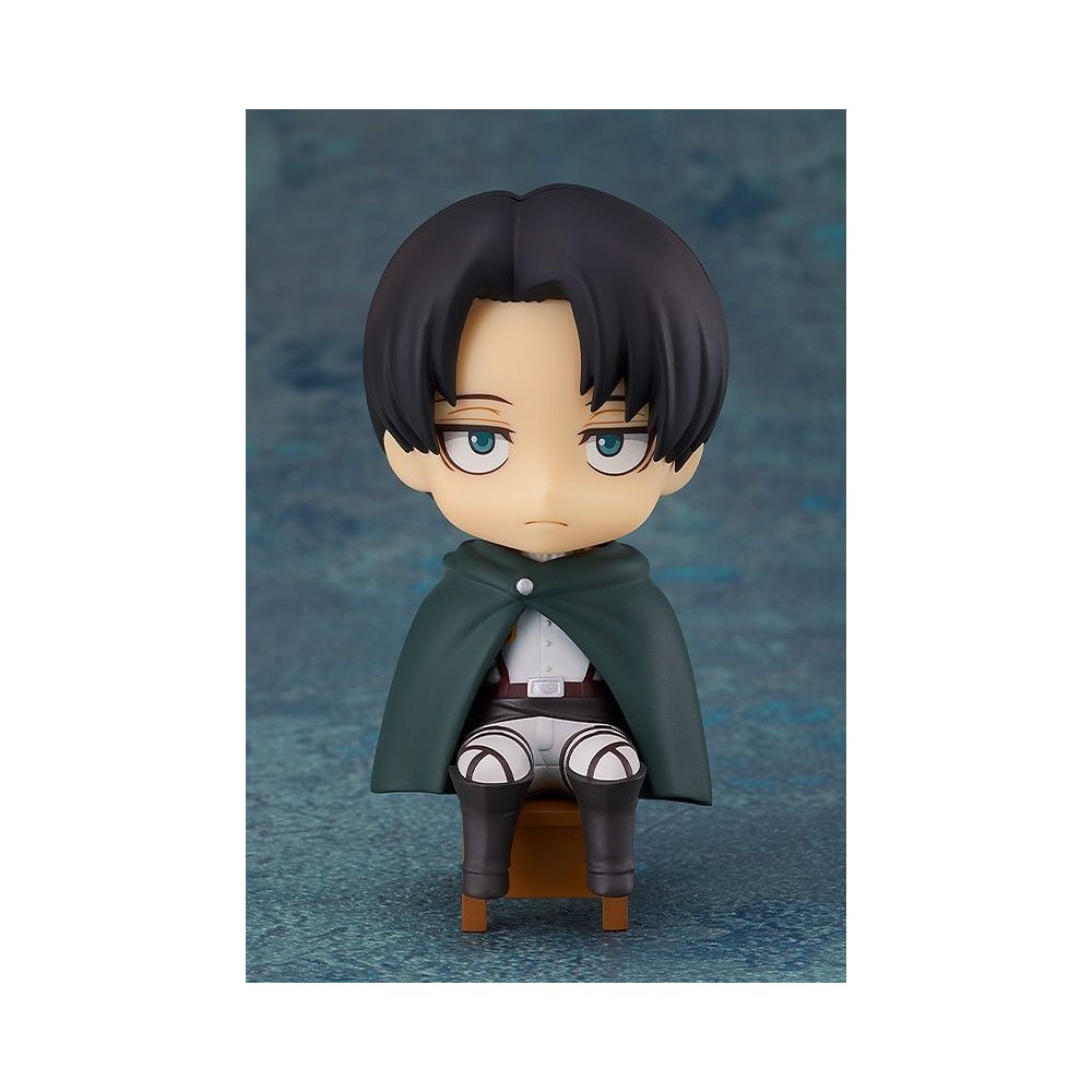 GOOD SMILE COMPANY ATTACK ON TITAN LEVI ACKERMAN NENDOROID SWACCHAO FIGURE