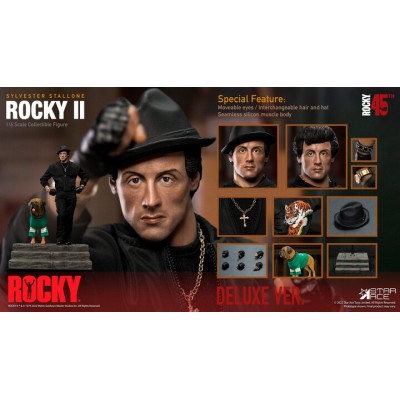 SYLVESTER STALLONE ROCKY BALBOA DELUXE ACTION FIGURE STAR ACE