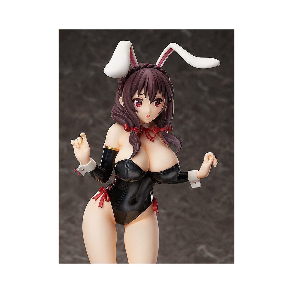 FREEING KONO SUBARASHI YUNYUN BARE LEG BUNNY STATUE FIGURE