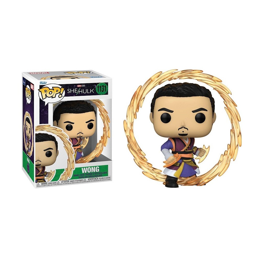 FUNKO FUNKO POP! MARVEL SHE-HULK WONG BOBBLE HEAD KNOCKER FIGURE