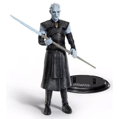 GAME OF THRONES BENDYFIGS NIGHT KING ACTION FIGURE NOBLE COLLECTIONS
