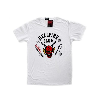 T SHIRT STRANGER THINGS HELLFIRE CLUB