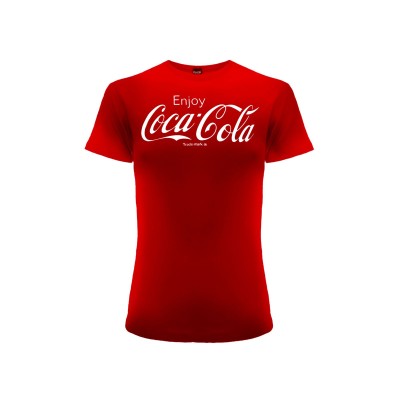 MAGLIA T SHIRT LADY COCA COLA LOGO