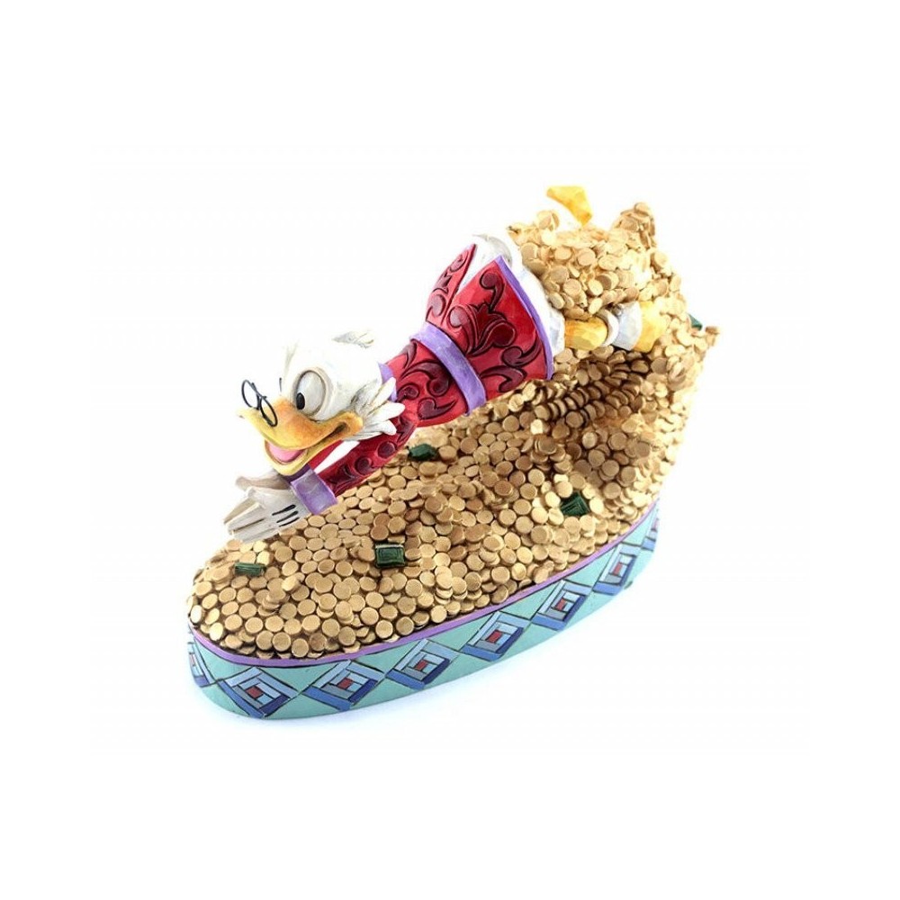 ZIO PAPERONE DISNEY TRADITIONS STATUA FIGURE ENESCO