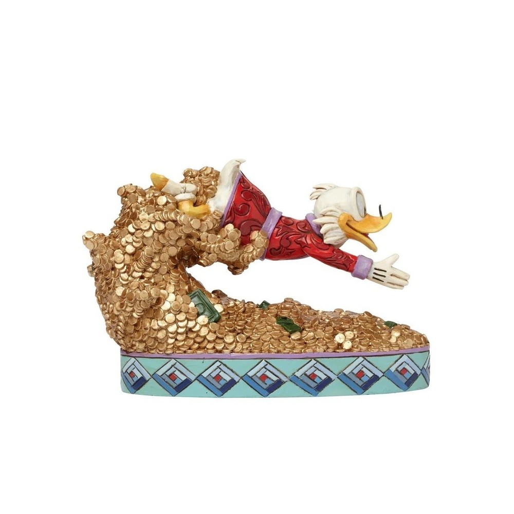 ZIO PAPERONE DISNEY TRADITIONS STATUA FIGURE ENESCO